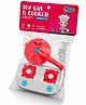 Sunny Toy Gas & Cooker Stainless Steel Kitchen Set - Red