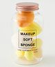 Makeup Sponge Set Beauty Blender for Liquid Foundation Creams & Powders Latex-Free Wet & Dry Use Pack of 7 - Yellow
