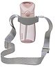 B.Box Sipper Bottle with Bottle Carrier - Ideal for Travel & School - 380 ml - Pink