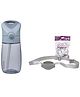B.Box Sipper Bottle with Bottle Carrier - Ideal for Travel & School - 380 ml - Blue