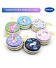 Puchku Unicorn Printed Multipurpose Coin Pouch (Pack of 4, Multicolor)