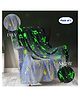 Puchku Kids Space Glow in the dark Blanket ( Pack of 1, Blue)