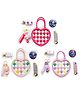 SCHOOLISH Kids Girls Heart Wallet Crossbody Bag Mini Children Small Handbags - PACK OF 1 - COLOR MAY VARY