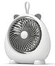 COZY VIBES Multi-function Rechargeable Mini Fan Portable Desktop Rechargeable Table Fan - PACK OF 1 - COLOR MAY VARY