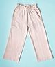 Be Awara Cotton Knit Solid Culottes Pant - Pink