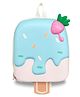 New Pinch Bagpack for Kids - Ice-Cream Design Bag for Pre-Schoolers Kids, Small Picnic Bag for Baby, Lightweight Miniature Bags Blue & Pink - Height 15.7 Inches