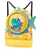 New Pinch Children's swimming bag dry and wet separation waterproof storage bag children's sports portable cute cartoon beach backpack (YELLOW) design may vary
