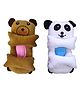 RRC Baby Toddlers Adjustable Soft Neck Rest Pillow for Head Shaping/Neck Safety Protector Pillow - Brown