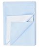 RRC Polyester Waterproof & Soft Baby Dry Sheet for Infants - Light Blue