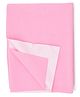 RRC Polyester Waterproof & Soft Baby Dry Sheet for Infants - Pink