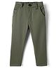 Noddy Cotton Lycra Solid Pant - Pista