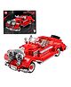 Elecart Antique Car Series Building Blocks | 334pcs Vintage Classic Retro Car Model Kit | DIY Construction Toy Set for Car Enthusiasts | Educational Engineering Toy for Kids 6+ | Collectible Model with Display Cover