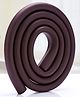 Thick L Shape Edge Guard 2 Metres High-Density Foam for Table Edges - Brown