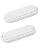 Child Safety Cabinet Locks No Drill Baby Proof Latch System for Drawers & Cupboards Strong Adhesive & Sleek Design Pack of 2 - White