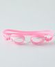 Solid Color Swimming Goggles Free Size - Pink