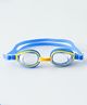 Solid Color Swimming Goggles Free Size - Blue