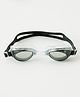 Solid Color Swimming Goggles Free Size - Black