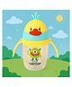 KIDS BASIC Baby Premium Duck Feeding Sipper With Straw & Handle For Grip- 350 ml- Yellow