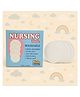 KIDS BASIC Nursing Breast Pads for Feeding Mother  Washable, Reusable Soft Breast Pads (Pack of 4)