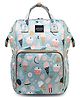 House of Quirk Diaper Bag Maternity Backpack Baby Girl Boy Diaper Bag for Dad Mom Pad Pacifier Case Unisex Large Diaper Bag for Travel -  Blue