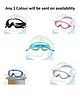 Azhari Swimming Goggles Leak-proof and Anti-Fog Boys Girls Professional Diving Glasses Children Swimming Goggles with Earplugs Pack of 1  Color May Vary