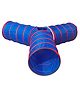 Homecute Foldable Kid's play Tunnel for Boys & Girls, 3 Way Tunnel Blue