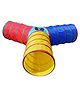 Homecute Foldable Kid's play Tunnel for Boys & Girls,3 Way Tunnel Multicolour