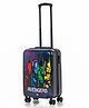 STRIDERS Avengers Printed Luggage Bag with Spinner Wheels Durable Travel Suitcase Black - 20 Inches