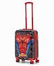 STRIDERS Trolley Luggage Bag with Spiderman Print Red & Black - 20 Inches