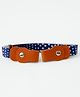 Babyhug Free Size Star Printed Belt - Navy Blue