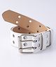 Pine Kids Belts with Buckle Lock - White