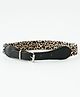 Babyhug Belt with Cheetah Print - Black