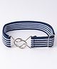 Babyhug Belt With Stripes - Navy Blue