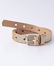 Pine Kids Free Size Glitter Belt  - Light Golden