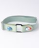 Babyhug Free Size Belt With Earth & Rocket Applique - Light Green