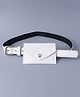 Pine Kids Solid Belt  with attach Wallet - White