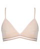 Charm n Cherish Cotton Blend Colour Blocked Bra - Beige