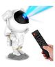 Kidsmate Astronaut Galaxy Projector  360 Adjustable Nebula Night Light with Remote & Timer for Bedroom, Gaming & Party | Sky Night Lamp with Stunning Star Effects for Home & Kids Room - White