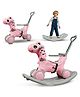 Kidsmate 3-in-1 Push Ride-On and Rocker for Kids 2-5 Years | Ride, Push & Rock Modes | Seat Belt Safety | Non-Toxic |(Pink)