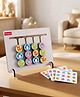 Babyhug Wooden Color Sorting Slide Puzzle for Toddlers and Kids| Montessori Educational Toy with 20 Challenge Cards| Early Learning Color Matching Puzzle Game| Activity Gift| Logical Thinking