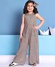 BaawRi Cotton Woven Sleeveless Geometric Printed Jumpsuit - Multi Colour