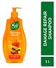 Nyle Naturals Damage Repair Shampoo With Papaya, Hibiscus & Shikakai  1L