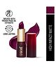 Lakme Forever Matte Lipstick Made With French Rose Oil Extracts in Purple Diamond - 4.5 g