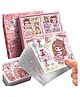 FunBlast Sweet Party Theme Self Adhesive Stickers for Kids - 100 Sheets Multicolor