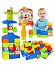 FunBlast Mega Sized Learning Blocks for Kids with Cartoon Figures  Multicolor