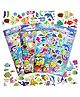FunBlast 3D Cute Sea World Theme Puffy Stickers Set of 4 Sheets (Random Design)