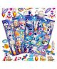 FunBlast Space Theme 3D Puffy Stickers Set of 4 Sheets - Multicolor
