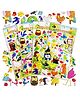 FunBlast 3D Cute Cartoon Theme Puffy Stickers Pack of 4 Sheets (Random Design)