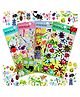 FunBlast 3D PVC Cute Mix Insects Theme Stickers Set of 4 Sheets (Random Design)