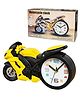 FunBlast Motorcycle Design Alarm Clock for Heavy Sleepers-Yellow